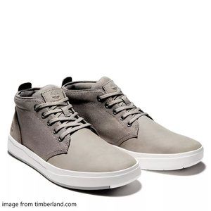 Timberland Men’s Davis Square Chukka Shoes – Medium Grey Nubuck – Men’s Size 9